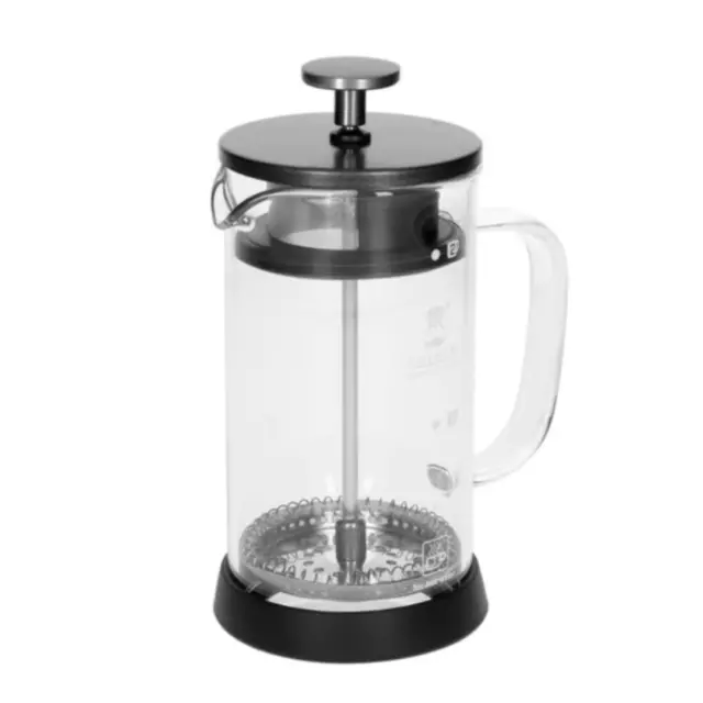 TIMEMORE French Press Filterkaffee Borosilikatglas Kaffeebereiter 600mL 350mL