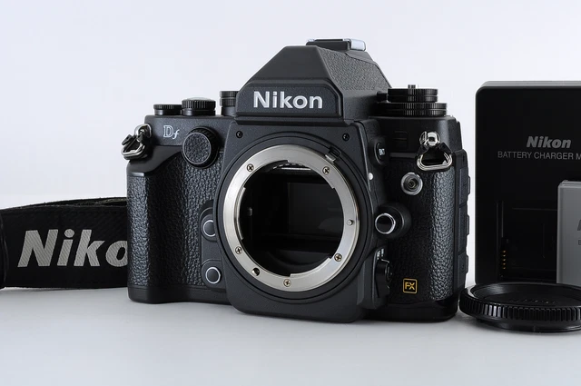 [Near MINT] Nikon Df Black 16.2 PM DSLR Camera Body 27,385 shots From JAPAN