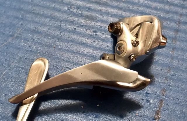 Used Shimano 105 Double Front Derailleur FD-1056 SM-AD11 Vintage 80's Road Bike