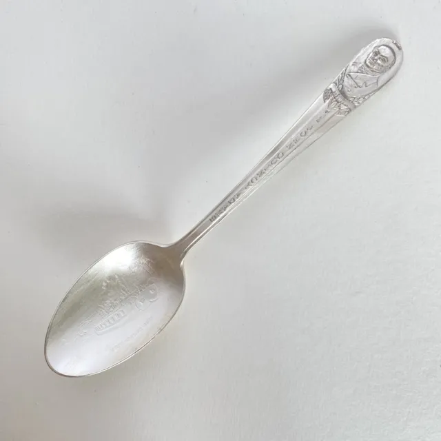 1939 John Quincy Adams No 6 US Presidents Wm Rogers Co IS Silver Plated Spoon