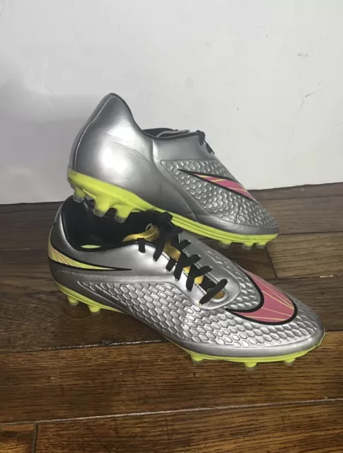 Nike Hypervenom Phantom 1 (Liquid Diamond) FG Soccer Cleats Men's Size 8.5
