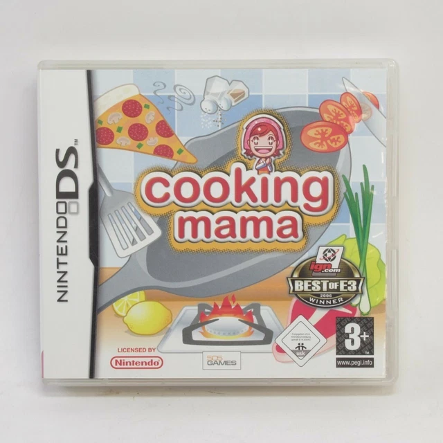 Cooking Mama (2006) Nintendo DS Game Complete w/ Manual & Case 505 Games PEGI 3+