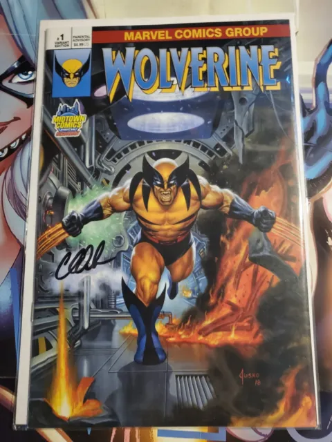 Return of Wolverine #1 Midtown Comics Exclusive Signed by Soule NM