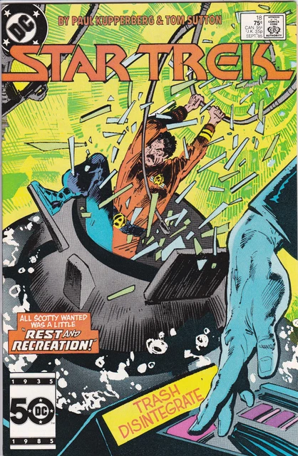 Star Trek #18, Vol. 3 (1984-1988) DC Comics, High Grade