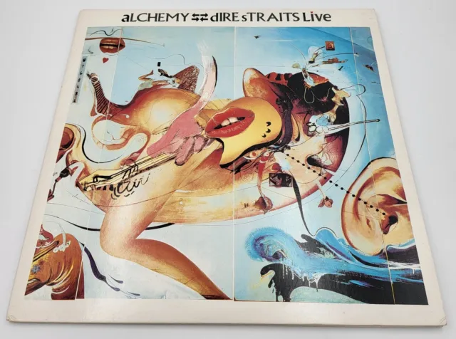 Dire Straits 1984 Alchemy Live 2x 12" Vinyl Record W1-25085 - Tested/Working