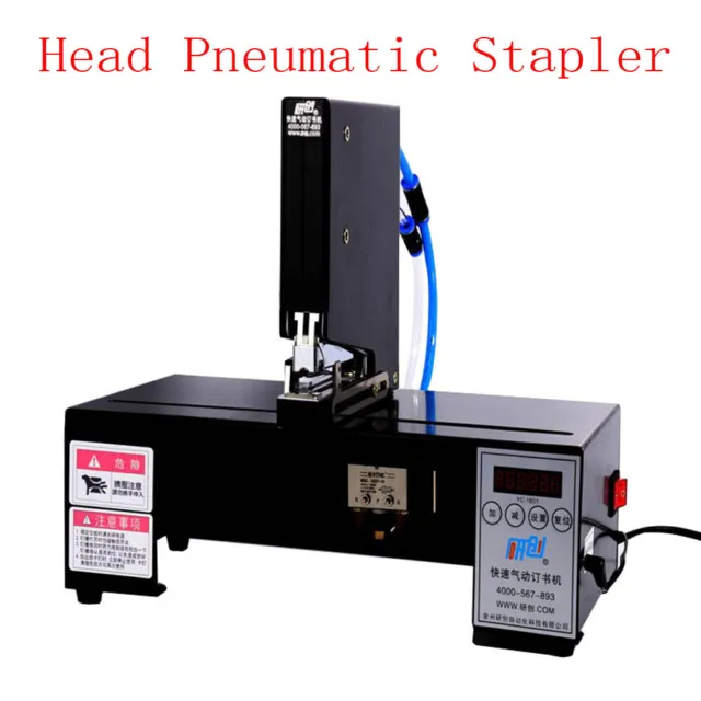 Automatic stapler Fast Pneumatic Stapler Paper Binder Binding machine Singlehead