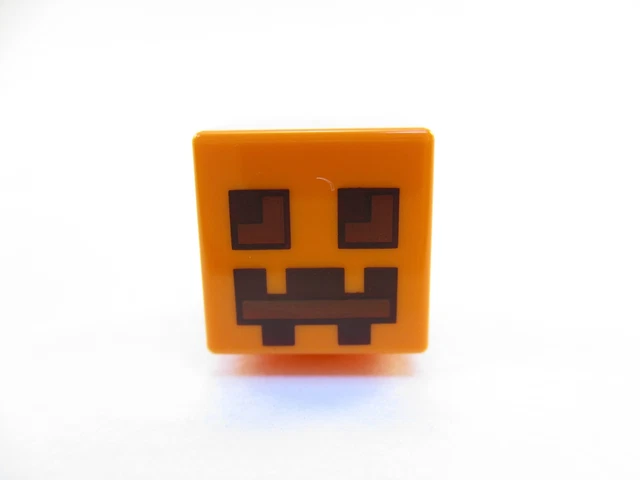 Lego minecraft sales pumpkin head