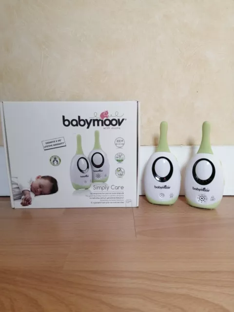 Moniteur pour bébé audio Babymoov Simply Care, batterie garantie à vie