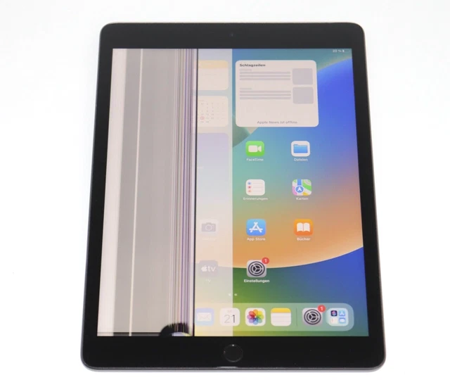 APPLE IPAD 9. Generation Modell A2602 - 64GB - Space Grau - Tablet ...