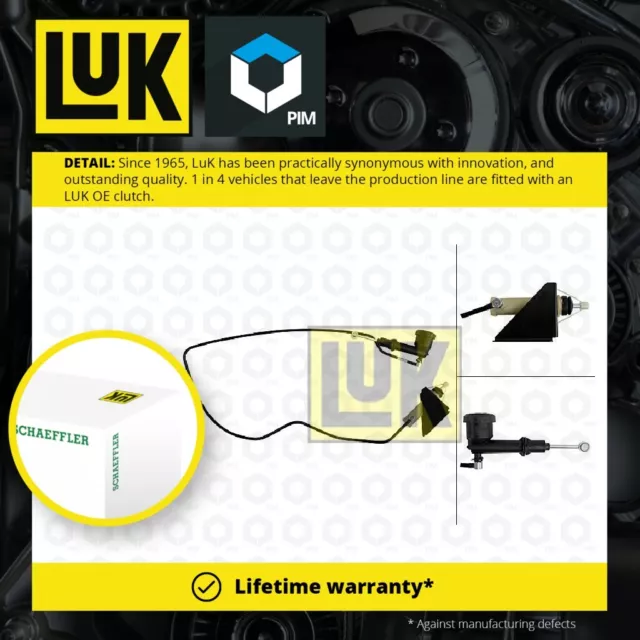 Clutch Master & Slave Cylinder 513002710 LuK 500334938 Top Quality Guaranteed