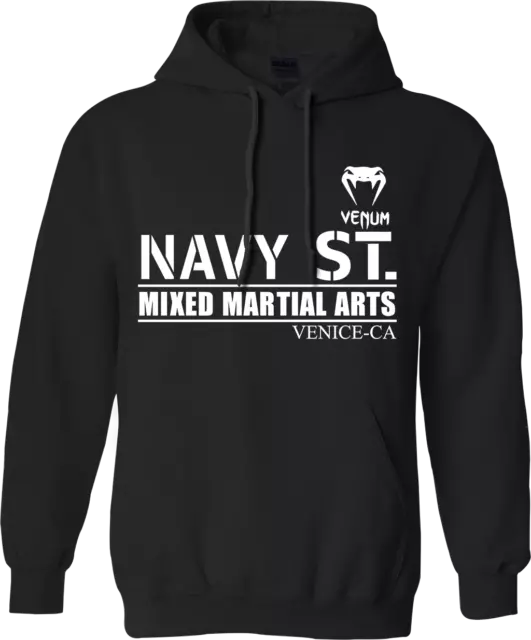 Navy ST Mixed Martial arts Venum Hoodie Gym Training Workout Fitness TV show