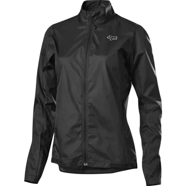 Fox Attack Wind Womens Cycling Jacket - Black