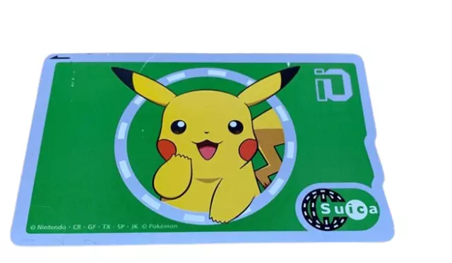 Pokemon×Suica JR IC-Karte mit Halterung, selten, limitiert, gebraucht, aus...