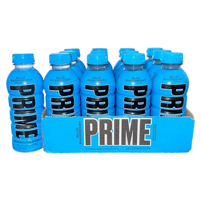 PRIME HYDRATION DRINK 12 Pack Bottle By Logan Paul x KSI🫐 59.99 PicClick