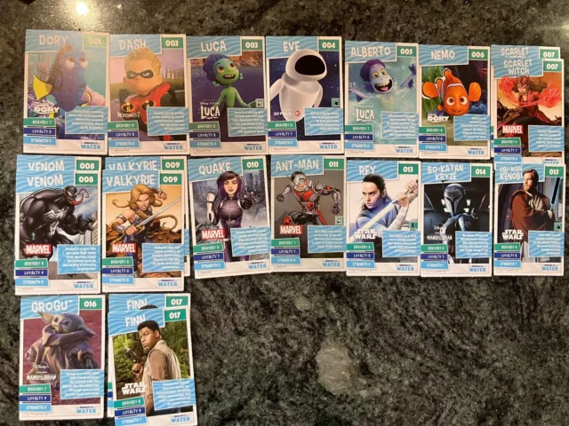 Sainsburys Disney HEROES ON A MISSION Single Cards 2021 (Select your card!)