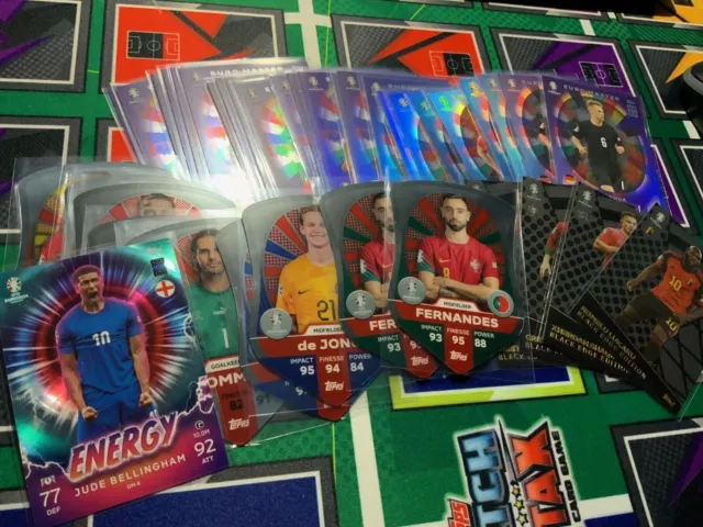 Topps Match Attax Euro 2024 Shield, Black Edge, Limited Edition, Energy