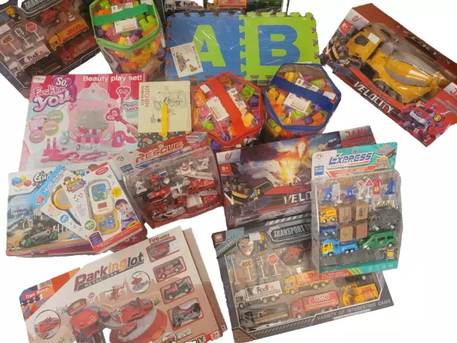 Wholesale Lot of Children's Toys -  Kids Joblot Assorted Bundle for Hours of Fun