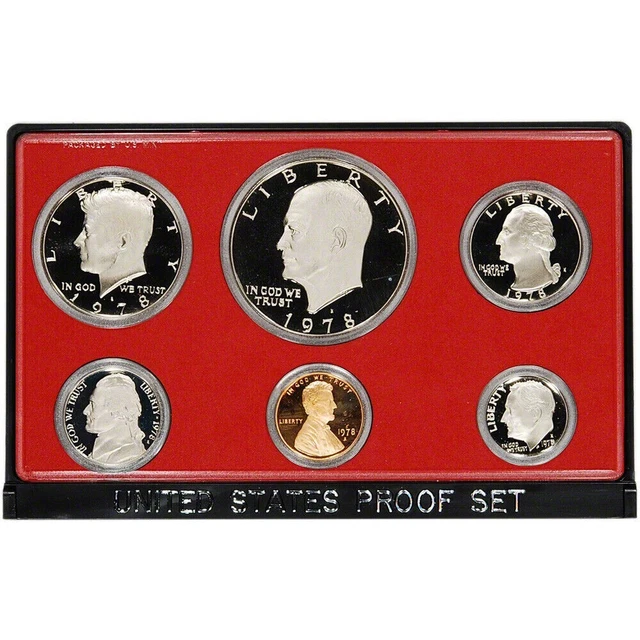 1977 S Proof Set U.S. Mint Original Government Packaging OGP Collectible