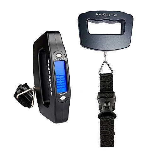 Handheld Digital Luggage Scale with Grip for Travel Portable Electroni...