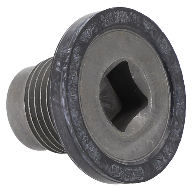 Bouchon De Vidange D'Huile Moteur Jadeshay 4HC-15351-00-00 - Compatible Yamaha BigBear Kodiak Grizzly Rhino - Aluminium
