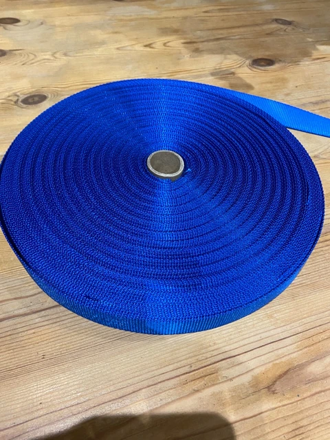 50 Meter Rolle 25 mm Polypropylengurtband.  (funktioniert mit nur 20p pro Meter)