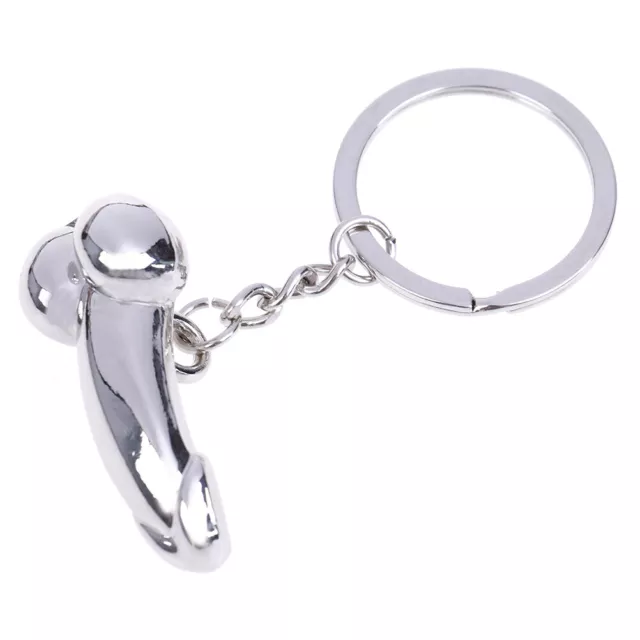 1Pc Creative men penis metal car key chain keyring keychain keyfob DIY gifts-lm