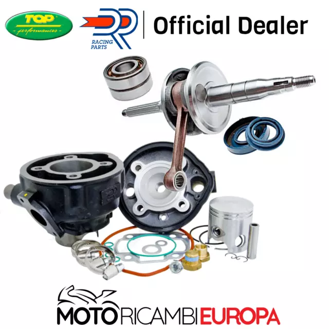 KIT GRUPPO TERMICO DR 70cc + ALBERO MOTORE TOP PER MALAGUTI F12-PHANTOM 50 2T LC