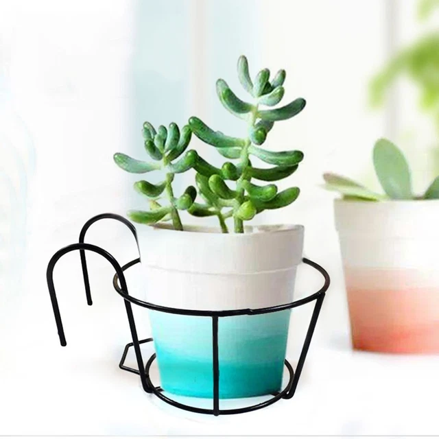 Sill de fenêtre Garde-corps Pot à fleurs suspendu, Balcon Pot de planteur, 10