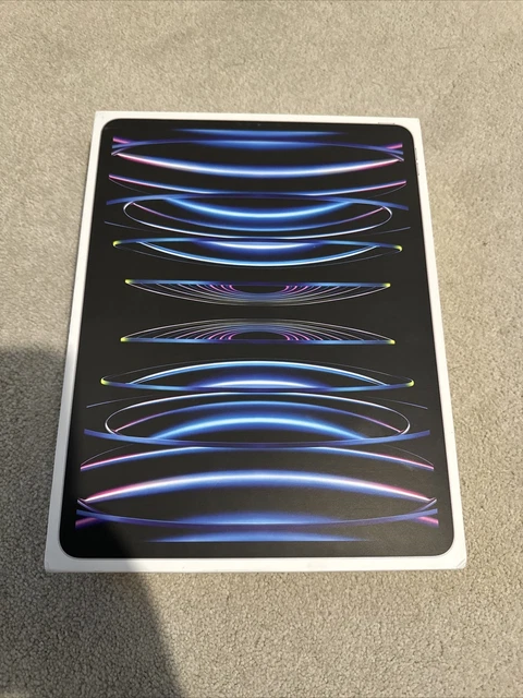 Apple iPad Pro 6th Gen 12.9" 2022 M2 - 256GB WiFi & Cellular 5G - Silver