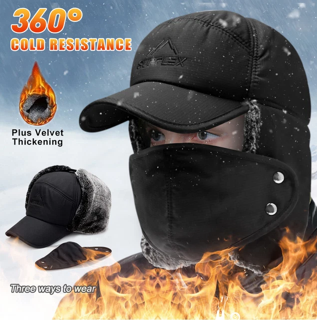Gorro Y Bufanda De Invierno De Punto Forro Polar Calida De Esquí Para Frio Otoño 2