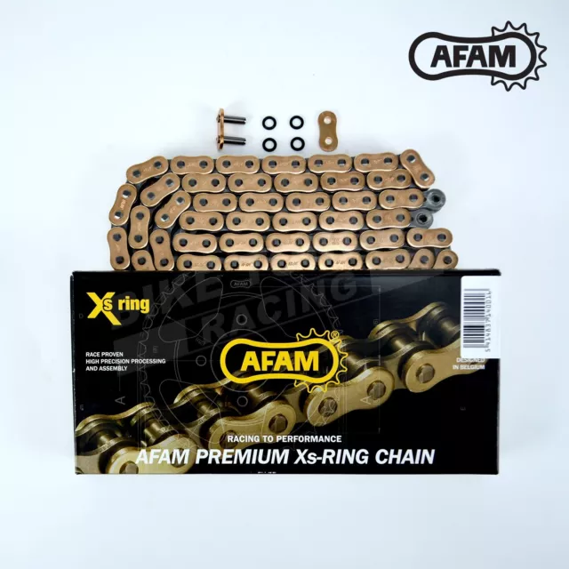 Afam Gold 520 Pitch 118 Link Chain fits KTM 300 EXC (2T Enduro) 2005-2017