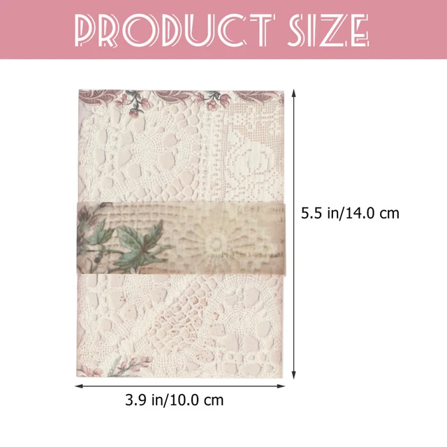 4 Sets von Scrapbooking Papers DIY Craft Papers Dekorative Papiere 8
