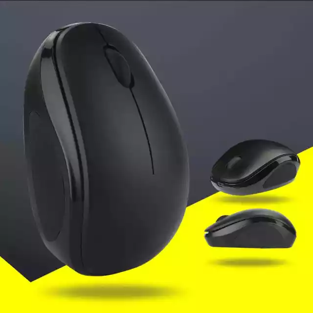 Wireless Gaming Mouse 6 Buttons Comfortable Ergonomic 11 Light Modes Office Lapt