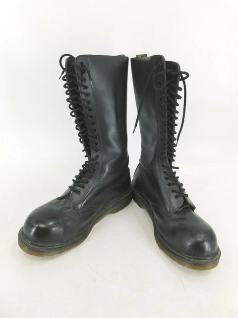 black steel toe doc martens