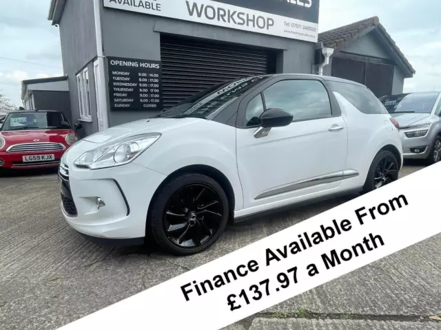 2015 Citroen DS3 Puretech Dstyle Plus S/s 1.2 Hatchback Petrol Manual