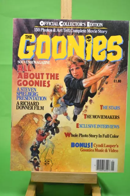 The Goonies Souvenir Magazine 1985 Rare     /HEY YOU GUYS                  C913