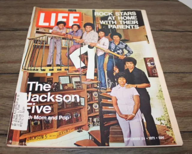 Vintage Life Magazine SEPTEMBER 24, 1971 The Jackson Five GREAT ADS!