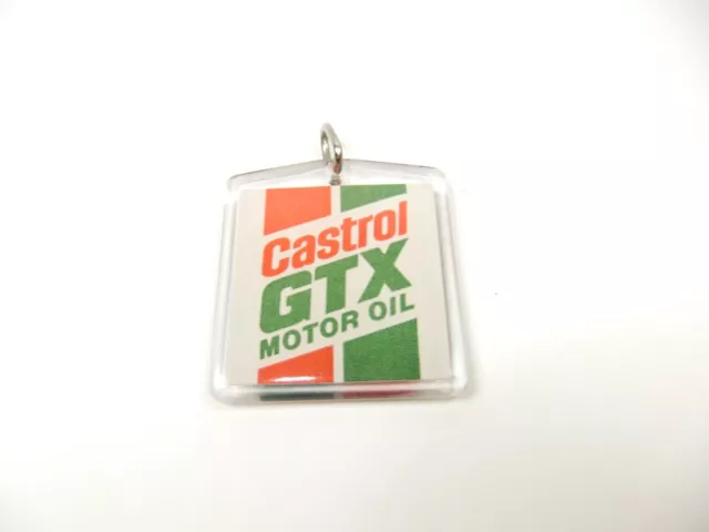 CASTROL GTX Motor Oil Keychain Fob