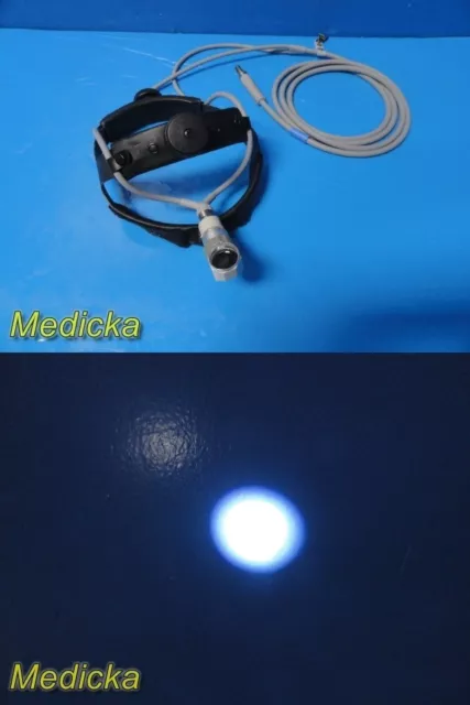 Luxtec Ultralite F/O Headlight W/ Headband & 0023009G F/O Light Guide ~ 30425
