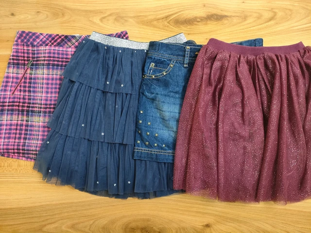 {D930} girls 9-10 years skirt bundle Dunnes F&F TkMaxx