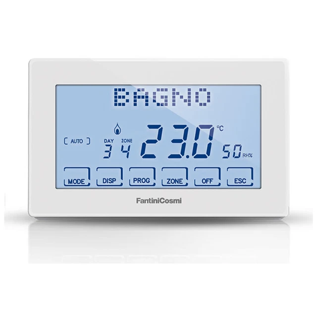 Fantini Cosmi Thermostat Programmable Intellicomfort CH180RFWIFI