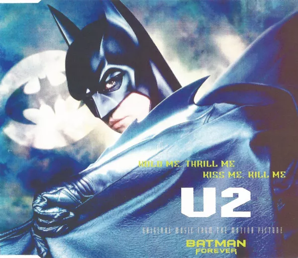 Rare UK CD Single -U2 – Hold Me, Thrill Me, Kiss Me, Kill Me (Batman Forever)