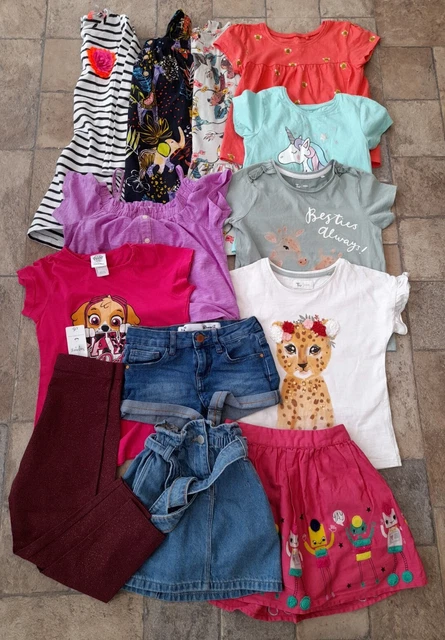 Joules.Next.Girls Summer Clothes Bundle Age 5-6 Yrs.Dress.Skirt.Tops.Shorts.13💕