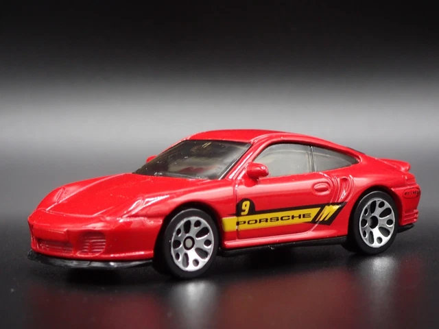 Miniature Voiture Porsche 911 Turbo - Majorette/Hot Wheels - Échelle 1/64 - Année 1985 - Vert