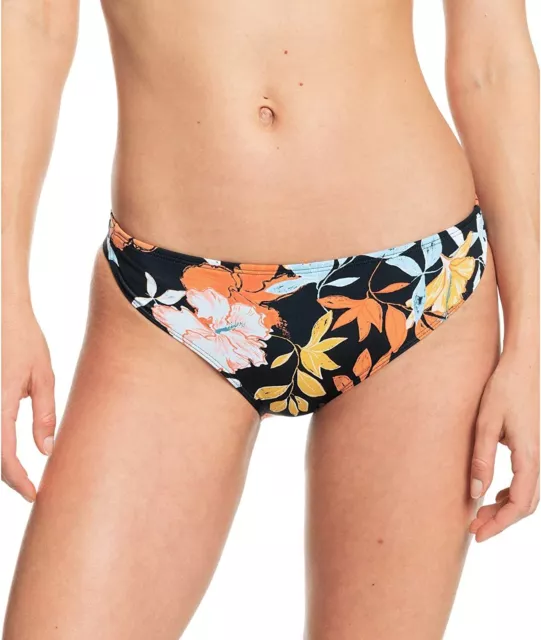MSRP $46 Roxy Womens Standard Print Beach Classics Bikini Bottom Size Large