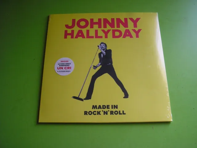 JOHNNY HALLYDAY L.p  Made In Rock'n'roll  EUR 14,95 - PicClick FR