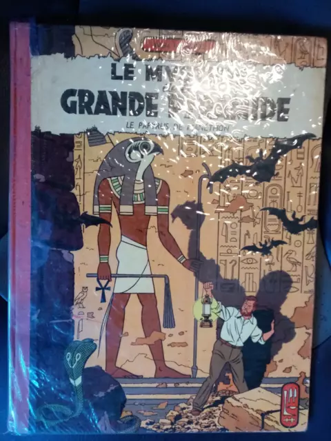 Super Blake Et Mortimer  Le Mystere De La Pyramide I 1959 Avc Pt Tintin V Photos