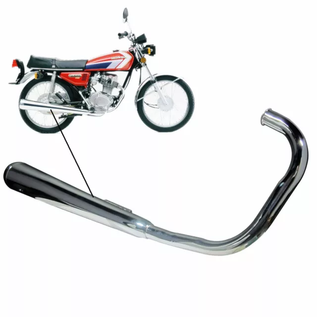 HONDA CG 125 1985 2003 Brazil Silencer Downpipe Exhaust System