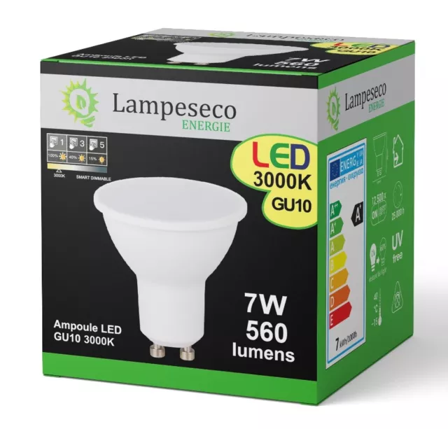 Ampoules LED GU10 - Silumen, éclairages économes en énergie