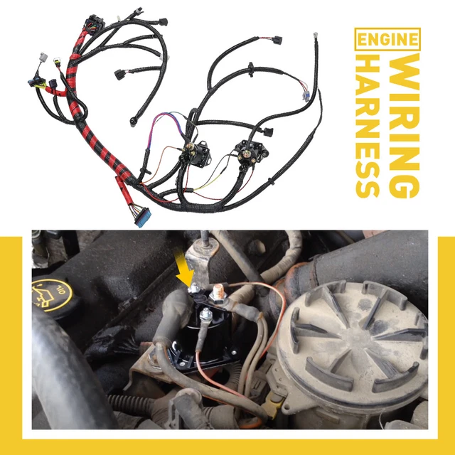 COMPLETE ENGINE WIRING Harness Fit Ford F250 F450 F350 F550 7.3L Diesel